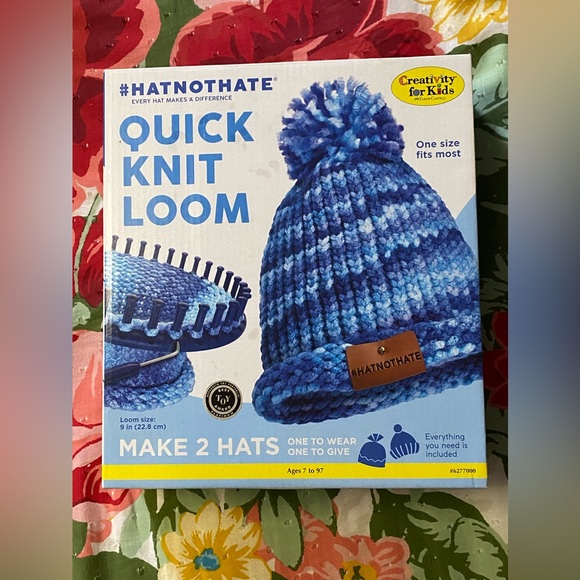 Creativity for Kids Office Nib Quick Knit Loom Hat Kit Poshmark